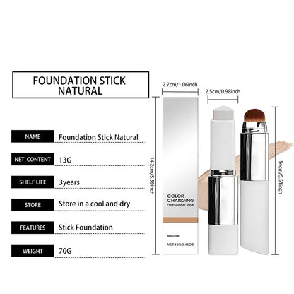 Color Matching Foundation Cream Stick: The 2-in-1 Korean Skin-First Makeup Revolution