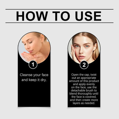 Color Matching Foundation Cream Stick: The 2-in-1 Korean Skin-First Makeup Revolution